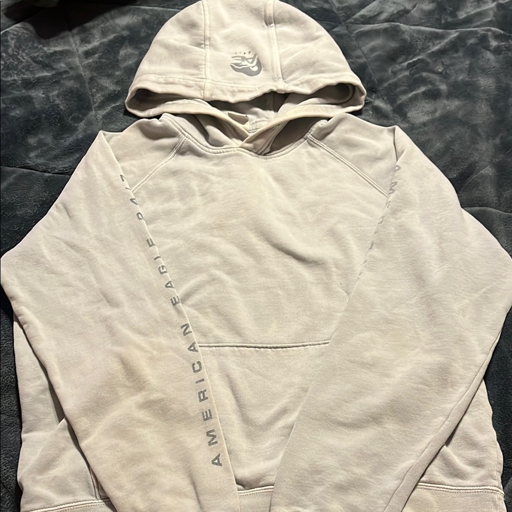 American Eagle Outfitters Grey Pullover Sweatshirt